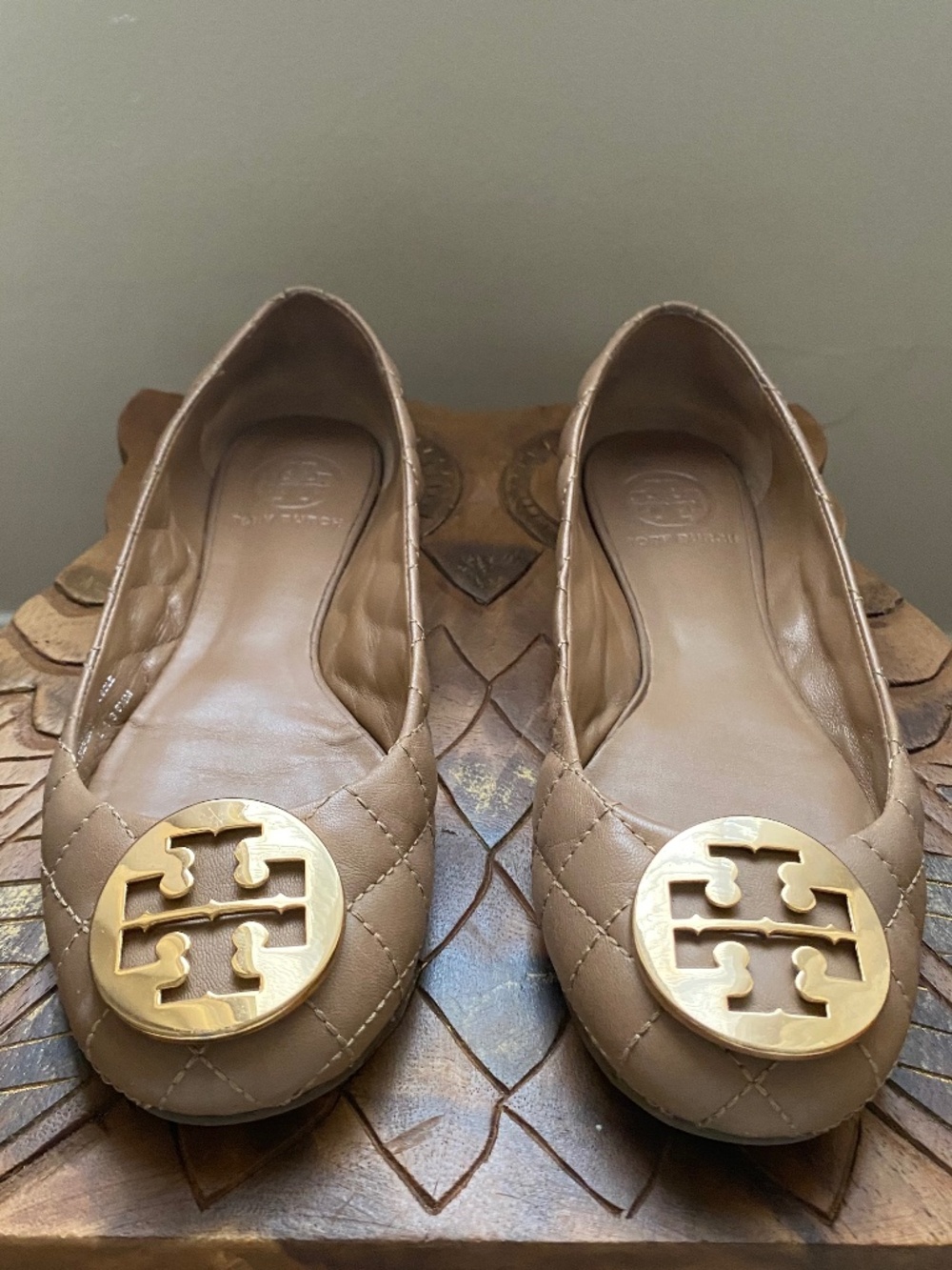 Tory Burch Quilted Ballet Flats